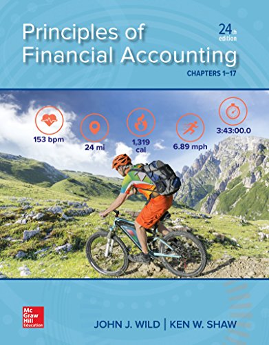Beispielbild fr Loose Leaf for Principles of Financial Accounting (Chapters 1-17) zum Verkauf von BooksRun