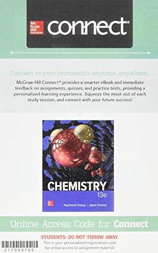Stock image for Connect 1 Semester Access Card for Chemistry for sale by Books Unplugged