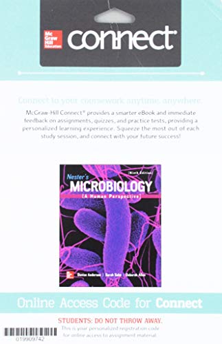 Beispielbild fr Connect Access Card for Nester's Microbiology: A Human Perspective zum Verkauf von BooksRun