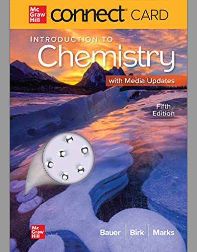 Beispielbild fr Connect Access Card for Introduction to Chemistry zum Verkauf von Textbooks_Source