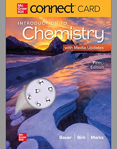 Imagen de archivo de Connect Access Card for Introduction to Chemistry a la venta por Textbooks_Source