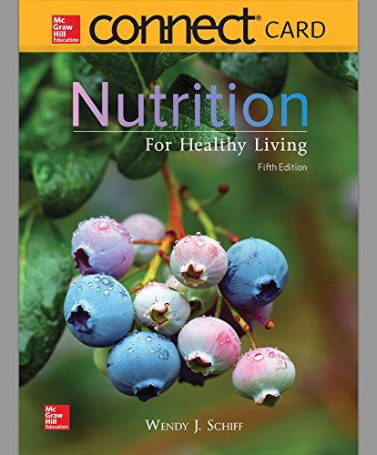 Imagen de archivo de Connect Access Code for Nutrition for Healthy Living a la venta por BookHolders