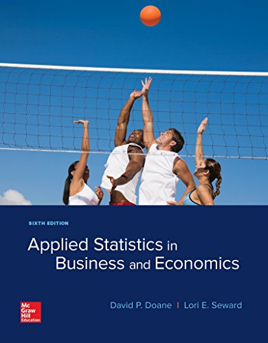 Imagen de archivo de Loose-Leaf for Applied Statistics in Business and Economics a la venta por Better World Books