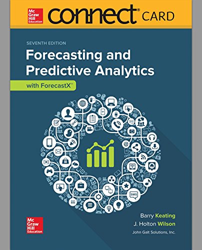 9781260167023: Connect Access Card for Forecasting and Predictive Analytics 7e