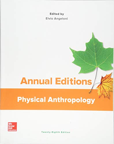 Stock image for Annual Editions: Physical Anthropology for sale by HPB-Red