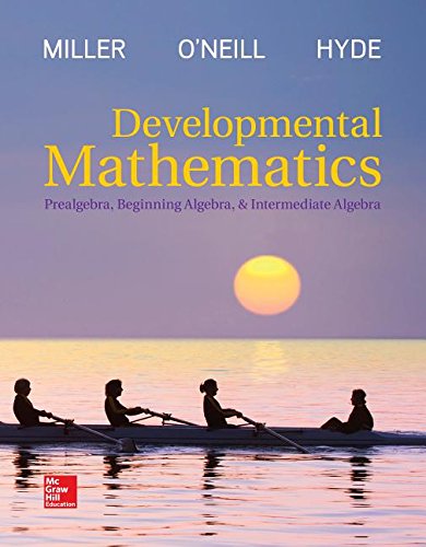 Stock image for LooseLeaf Developmental Mathematics: Prealgebra, Beginning Algebra, Intermediate Algebra for sale by GoldBooks