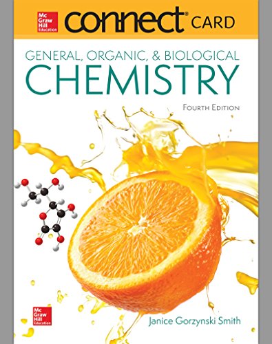 

Connect One Semester Access Card for General, Organic, & Biological Chemistry