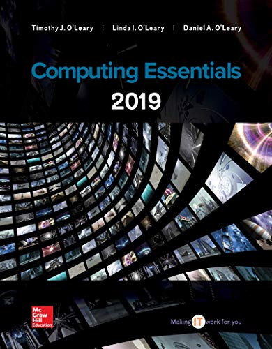 Beispielbild fr Loose Leaf for Computing Essentials 2019 zum Verkauf von Irish Booksellers