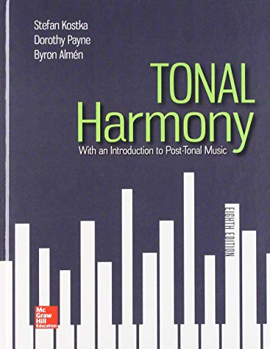 9781260212754: Tonal Harmony + Connect Access Card + Workbook Tonal Harmony