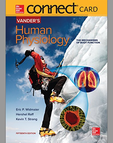 Beispielbild fr Connect Access Card for Vander's Human Physiology zum Verkauf von One Planet Books