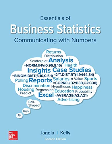 Stock image for Essentials of Business Statistics for sale by GF Books, Inc.
