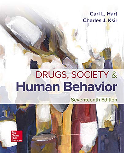 Beispielbild fr Looseleaf for Drugs, Society, and Human Behavior zum Verkauf von BooksRun