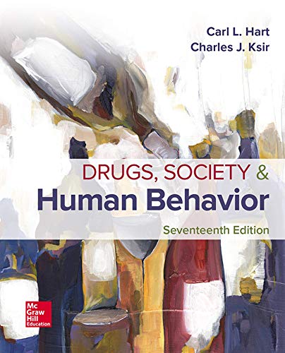 

Looseleaf for Drugs, Society, and Human Behavior
