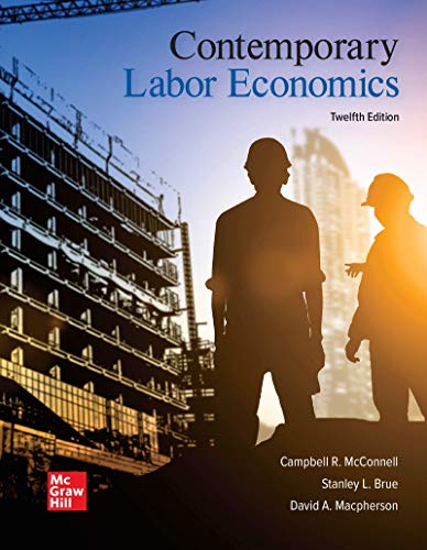 Beispielbild fr Contemporary Labor Economics zum Verkauf von BooksRun
