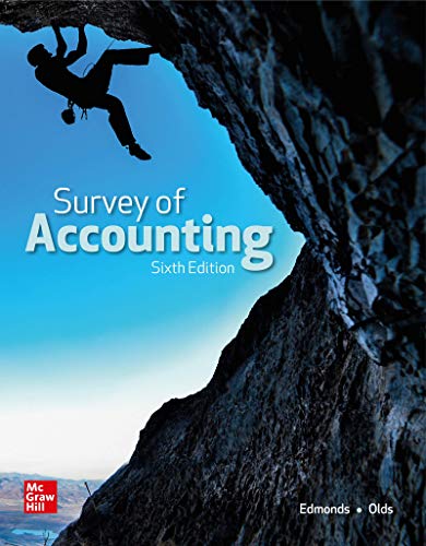 Stock image for Survey of Accounting for sale by GoldenWavesOfBooks