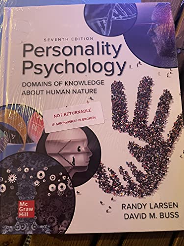 Stock image for Personality Psychology : Domains of Knowledge about Human Nature for sale by Better World Books