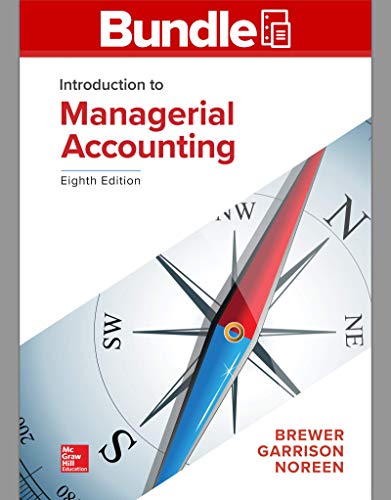 Stock image for GEN COMBO LOOSELEAF INTRODUCTION TO MANAGERIAL ACCOUNTING; CONNECT AC for sale by Book Deals