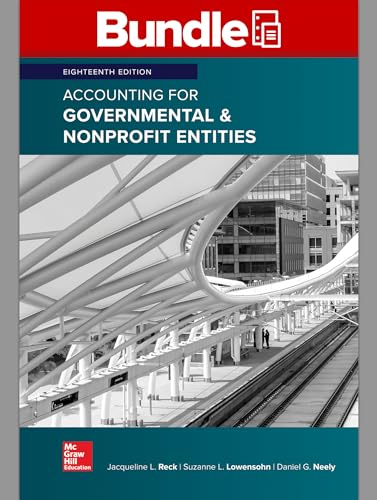 Stock image for GEN COMBO LL ACCOUNTING FOR GOVERNMENTAL & NONPROFIT ENTITIES; CONNECT ACCESS CARD for sale by Textbooks_Source