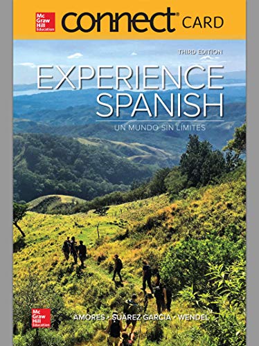 Imagen de archivo de Connect Access Card for Experience Spanish (720 days) a la venta por GF Books, Inc.