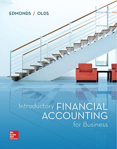 Imagen de archivo de Loose Leaf for Introductory Financial Accounting for Business a la venta por HPB-Red