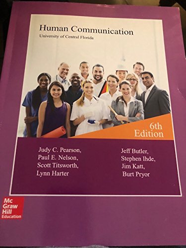 Immagine dell'editore per Human Communication 6th Editition University of Central Florida venduto da ThriftBooks-Dallas