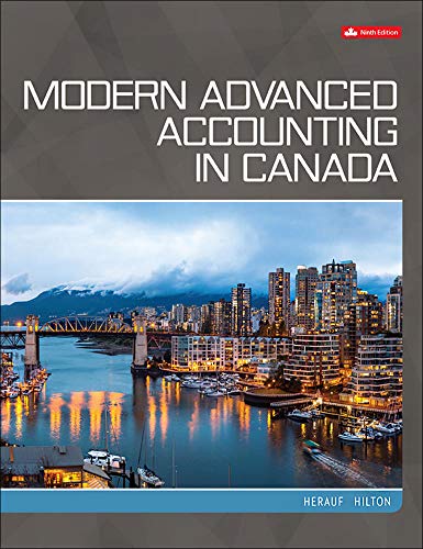 Imagen de archivo de Modern Advanced Accounting in Canada with Connect with SmartBook COMBO a la venta por Books Unplugged