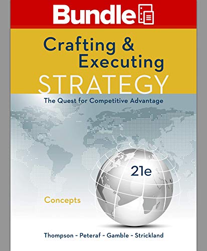 Stock image for GEN COMBO LL CRAFTING & EXECUTING STRATEGY:CONCEPTS & CASES; CONNECT ACCESS CARD for sale by Textbooks_Source