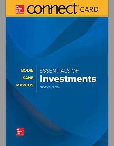 Beispielbild fr Connect Access Card for Essentials of Investments zum Verkauf von BooksRun