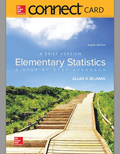 Stock image for Connect Hosted by ALEKS Access Card 52 Weeks for Elementary Statistics: A Brief Version for sale by One Planet Books