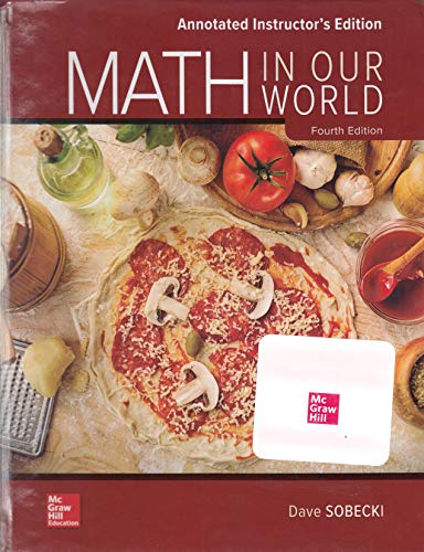 Stock image for Math in Our World for sale by ThriftBooks-Dallas