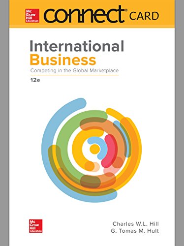 Stock image for Connect 1-Semester Access Card for International Business for sale by One Planet Books