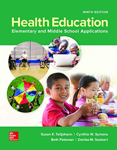 Stock image for Looseleaf for Health Education: Elementary and Middle School Applications for sale by Books Unplugged