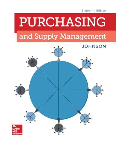 Imagen de archivo de Loose Leaf for Purchasing and Supply Management (Operations and Decision Sciences) a la venta por A Team Books