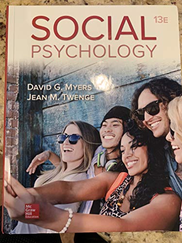 Stock image for Social Psychology for sale by Bulrushed Books