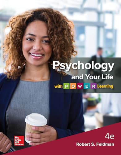 Stock image for Loose Leaf for Psychology And Your Life with P.O.W.E.R Learning for sale by Irish Booksellers