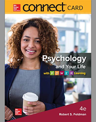 Beispielbild fr Connect Access Card for Psychology and Your Life with P.O.W.E.R. Learning zum Verkauf von Facetextbooks