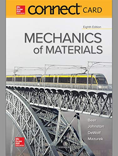 Imagen de archivo de Connect Access Card for Mechanics of Materials a la venta por BooksRun