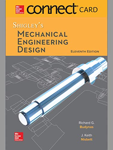 Imagen de archivo de Connect Access Card for Shigley's Mechanical Engineering Design a la venta por Bookseller909