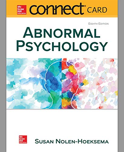 Stock image for Connect Access Card for Abnormal Psychology for sale by Sonicviewbooks