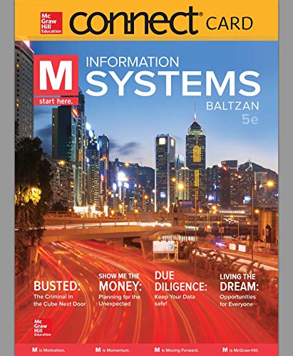 Stock image for Connect Access Card for M: Information Systems for sale by BooksRun