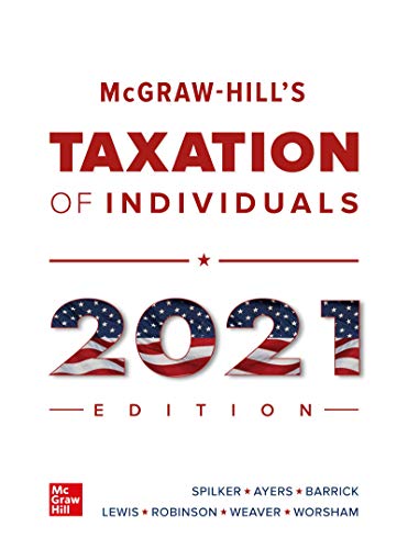 Imagen de archivo de McGraw-Hill's Taxation of Individuals 2021 Edition a la venta por HPB-Red