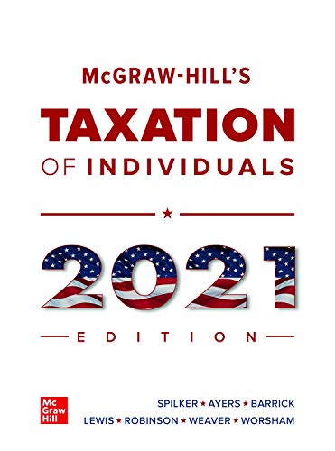Beispielbild fr Loose Leaf for McGraw-Hill's Taxation of Individuals 2021 Edition zum Verkauf von SecondSale