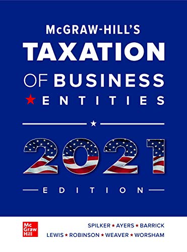 Stock image for Loose Leaf for McGraw-Hill's Taxation of Business Entities 2021 Edition for sale by HPB-Red