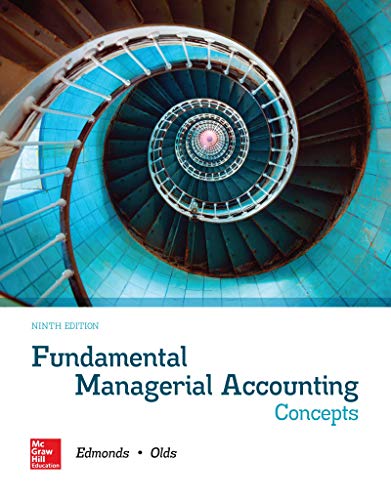 9781260433838: Loose Leaf for Fundamental Managerial Accounting Concepts