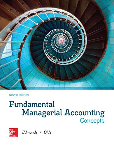 Imagen de archivo de Loose Leaf for Fundamental Managerial Accounting Concepts a la venta por HPB-Red