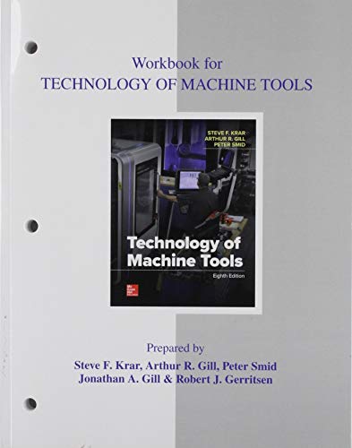 Stock image for Student Workbook for Technology of Machine Tools for sale by BooksRun