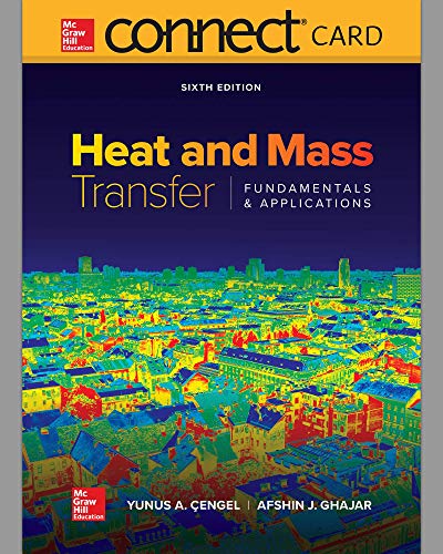 9781260439991: Heat and Mass Transfer Connect Access Card: Fundamentals and Applications