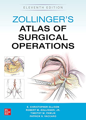 Beispielbild fr Zollinger's Atlas of Surgical Operations, Eleventh Edition zum Verkauf von HPB-Red