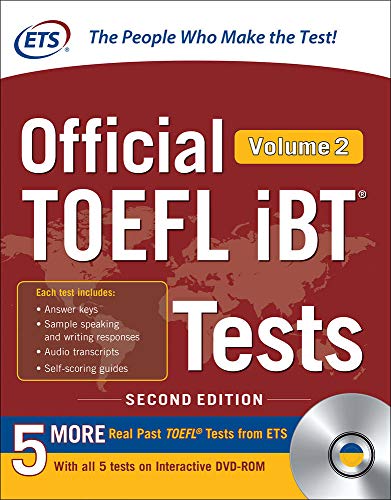 9781260440997: Official TOEFL iBT Tests Volume 2, Second Edition