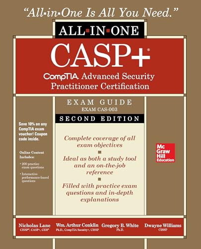 9781260441338: CASP+ CompTIA Advanced Security Practitioner Certification All-in-One Exam Guide, Second Edition (Exam CAS-003) (CERTIFICATION & CAREER - OMG)